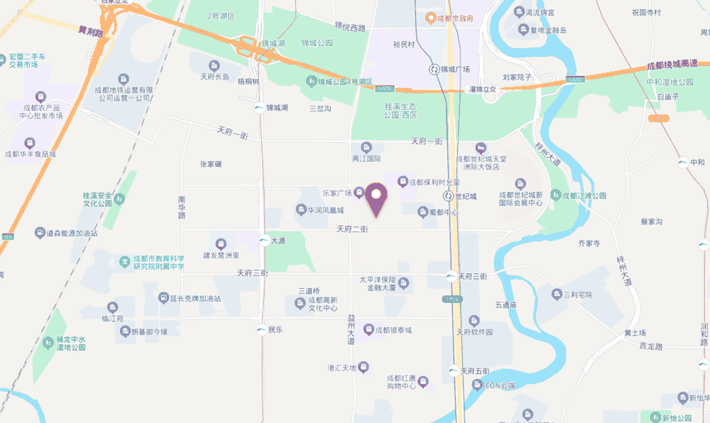 绿地之窗位置地图